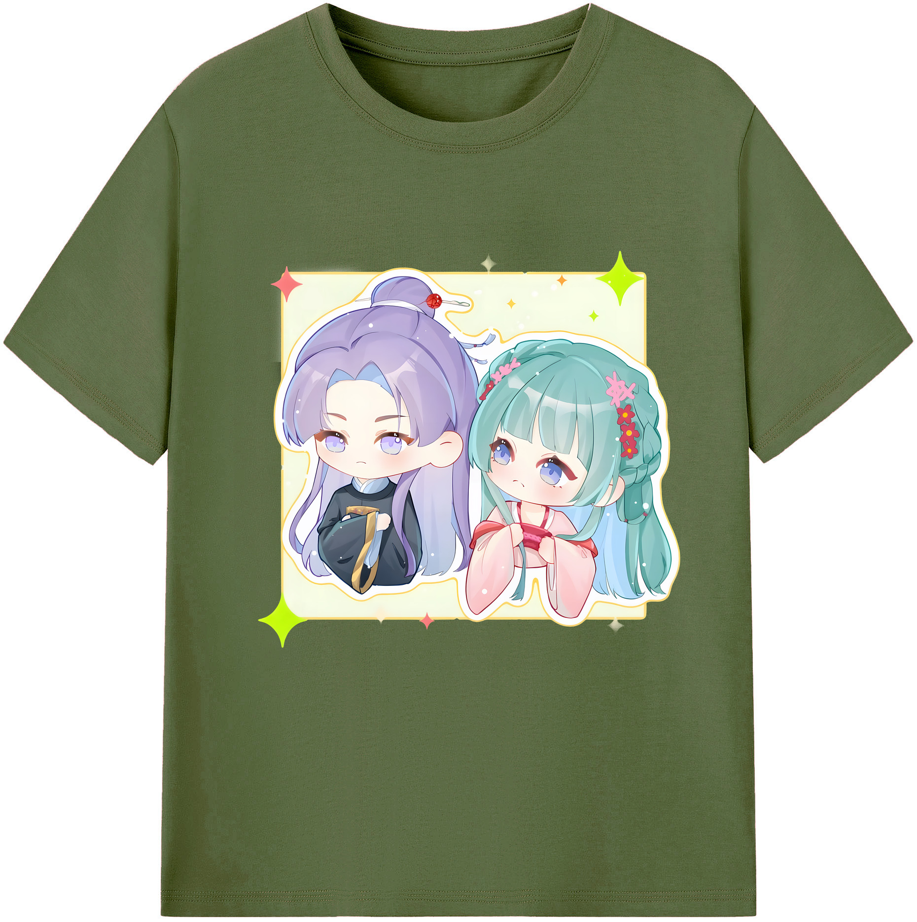 （画像用） 薬屋のひとりごと The Apothecary Diaries 綿100％半袖Tシャツ（フロントプリント）